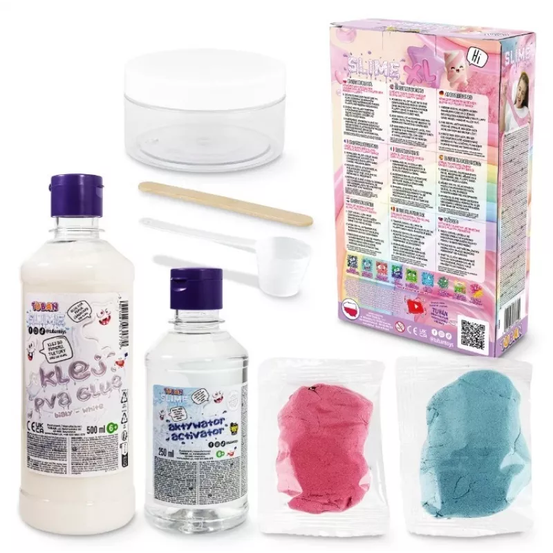 Juguete de manualidades TUBAN TU3864 — set DIY de slime, set de arte y manualidades fabricado en Polonia