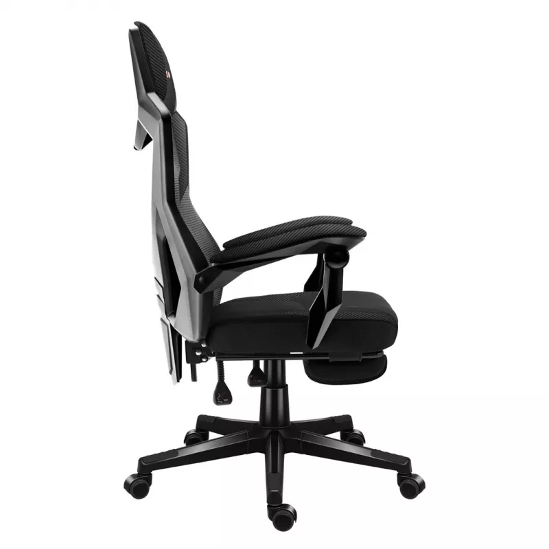 No name Combat 3.1 Carbon silla giratoria — silla gaming/de oficina ergonómica, modelo HZ-COMBAT 3.1 CARBON