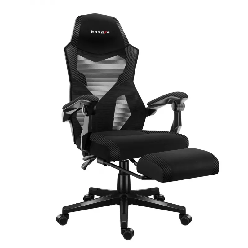 No name Combat 3.1 Carbon silla giratoria — silla gaming/de oficina ergonómica, modelo HZ-COMBAT 3.1 CARBON