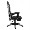 Silla gaming huzaro Combat 3.1 gris — ergonómica, asiento regulable para gamers