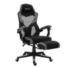 Silla gaming huzaro Combat 3.1 gris — ergonómica, asiento regulable para gamers