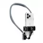 Soporte de cuello Telesin S2-HNB-02 con soporte para móvil – soporte de smartphone para llevar al cuello y grabar y ver con las manos libres