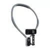 Soporte de cuello Telesin S2-HNB-02 con soporte para móvil – soporte de smartphone para llevar al cuello y grabar y ver con las manos libres