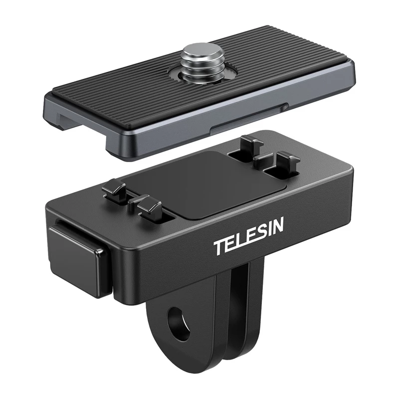 Telesin S7-JBK-18-TIS Adaptador de montaje magnético para Insta360 Ace Pro / X3 / X4 / X5