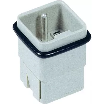 Harting Han® Q inserto de contacto macho 09 12 005 3001 5+PE inserto de contacto de crimpado, de una pieza