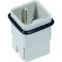 Harting Han® Q inserto de contacto macho 09 12 005 3001 5+PE inserto de contacto de crimpado, de una pieza
