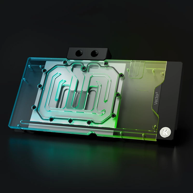 EK Water Blocks EK-Quantum Vector² AMP/Trinity RTX 4090 D-RGB - níquel + acrílico