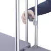 Soporte de bolsas de basura de pie Hailo ProfiLine MSS XXXL — interior, aluminio/metal/plástico, 430×450×970 mm