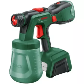 Pistola de pintar a batería UniversalSpray 18V-300 solo (verde, sin batería ni cargador, POWER FOR ALL ALLIANCE)