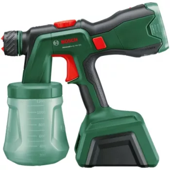 Pistola de pintar a batería UniversalSpray 18V-300 solo (verde, sin batería ni cargador, POWER FOR ALL ALLIANCE)