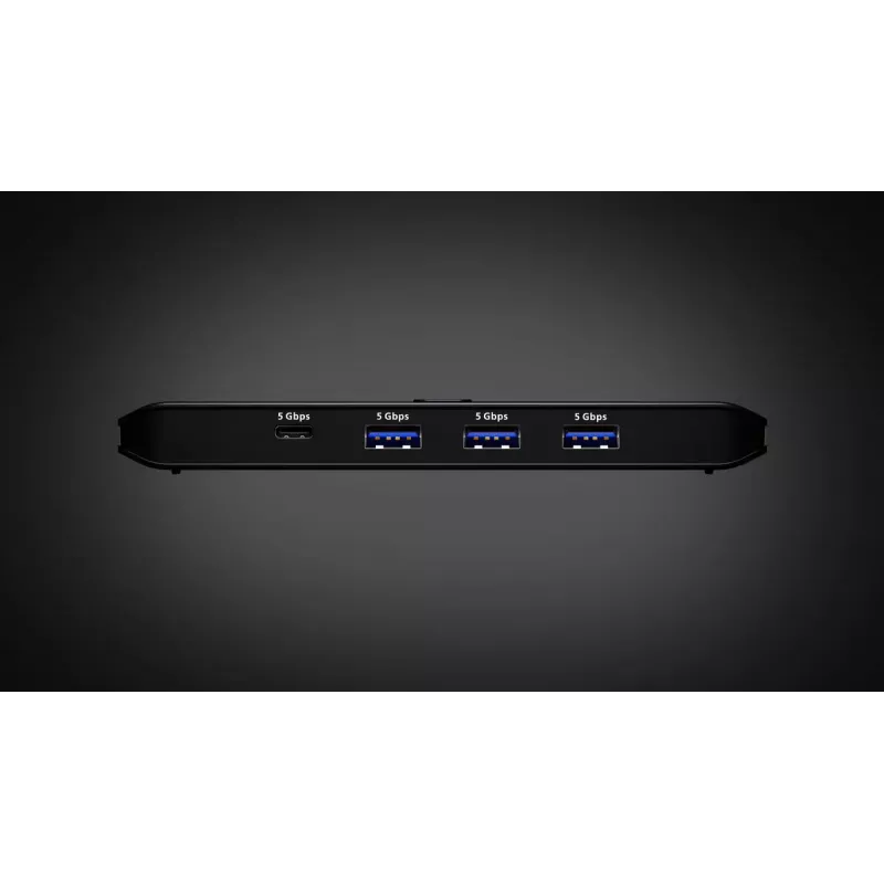 Conmutador de uso compartido USB 3.2 Gen1 2x4 ATEN US5324 con host A + C y 4 puertos de dispositivo