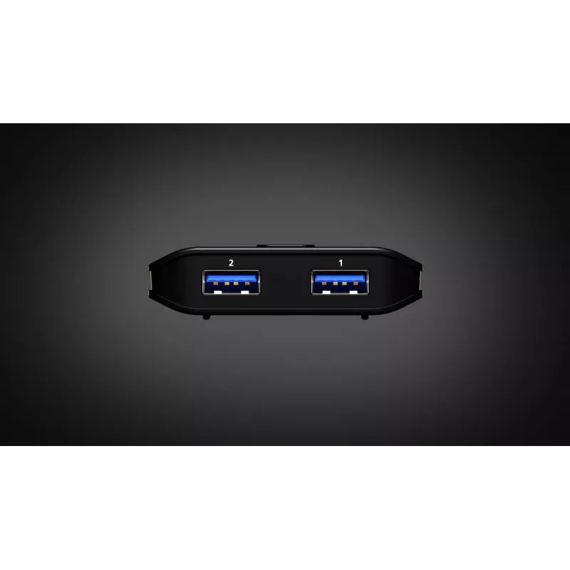 Conmutador de uso compartido USB 3.2 Gen 1 2x2 ATEN US4322 — 2 host / 2 dispositivo, Type-A