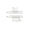 Conmutador de uso compartido USB 2.0 ATEN US4224 — 2x host a 4x dispositivo, 480 Mbit/s, negro