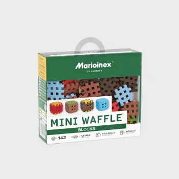 Bloques de construcción Marioinex Mini Waffel modelo 908204 — set de 142 piezas