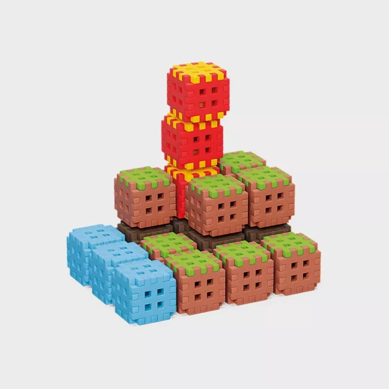 Bloques de construcción Marioinex Mini Waffel modelo 908204 — set de 142 piezas
