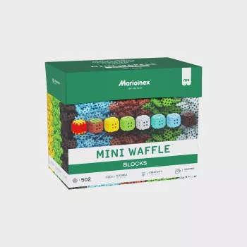 Juguete de construcción Marioinex Klocki Waffle Mini Blocks — 502 piezas