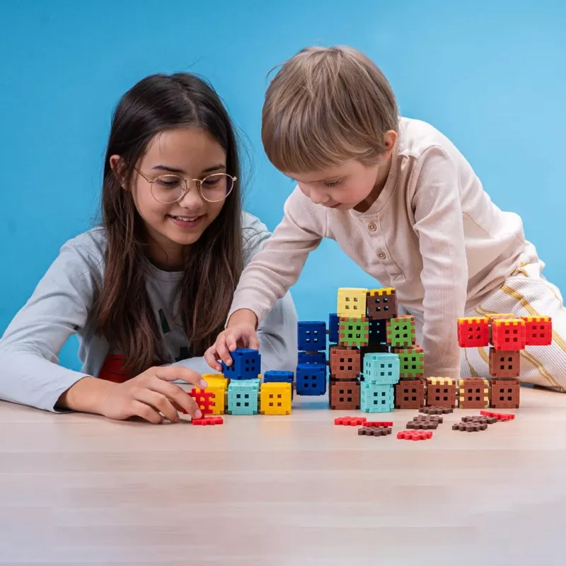 Juguete de construcción Marioinex Klocki Waffle Mini Blocks — 502 piezas
