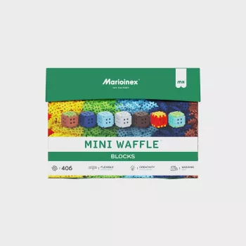 Bloques Marioinex Mini Waffel 406 piezas — juego de construcción para juego creativo
