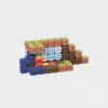 Bloques Marioinex Mini Waffel 406 piezas — juego de construcción para juego creativo