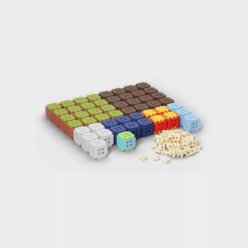Bloques Marioinex Mini Waffel 406 piezas — juego de construcción para juego creativo