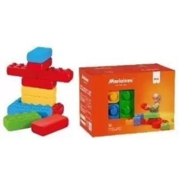 Bloques Marioinex modelo 908495 — set de 12 piezas estilo ladrillo