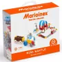 Bloques de construcción Marioinex Mini Waffle Set 3 — 140 piezas, pequeños bloques encajables