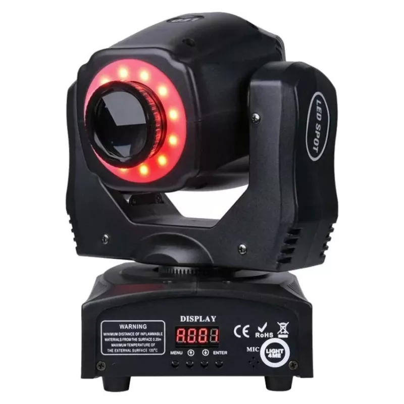 LIGHT4ME Mini Spot 60 Ring - Cabezal móvil LED
