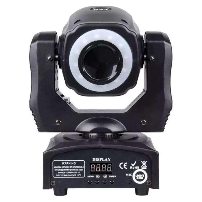 LIGHT4ME Mini Spot 60 Ring - Cabezal móvil LED
