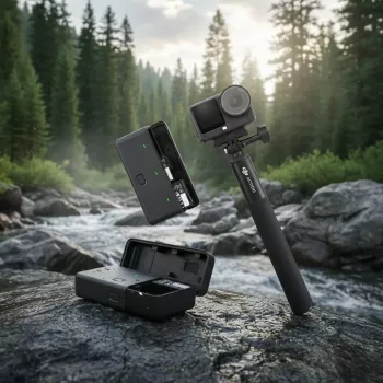 Cámara de acción DJI Osmo Action 6 Adventure Combo — 38 MP, 4K Ultra HD, CMOS de 1/1,1