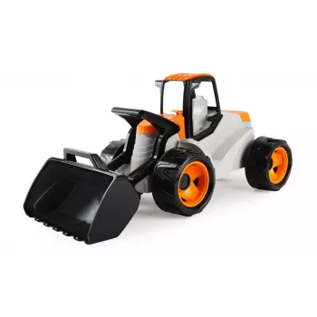 Vehículo de movimiento de tierras Lena Giga Trucks Modelo 02147 — 67 cm, embalaje abierto