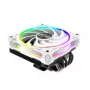 Disipador CPU Akasa SOHO H6L RGB blanco – disipador Low-Profile con ventilador RGB, compatible con sistemas compactos Mini-ITX