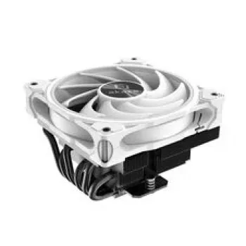 Disipador CPU Akasa SOHO H6L RGB blanco – disipador Low-Profile con ventilador RGB, compatible con sistemas compactos Mini-ITX