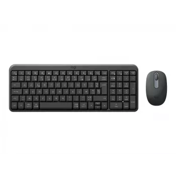 Logitech MK250 - Conjunto de teclado y ratón - Inalámbrico
