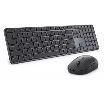 Dell Pro 7 Slim Teclado y ratón | KM726 | Conjunto de teclado y ratón | Inalámbrico | Ratón incluido | Ruso | Bluetooth | Negro