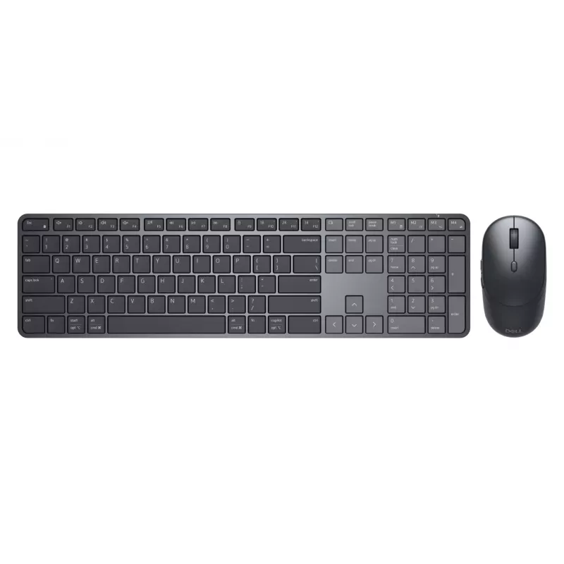 Dell Pro 7 Slim Teclado y ratón | KM726 | Conjunto de teclado y ratón | Inalámbrico | Ratón incluido | Ruso | Bluetooth | Negro