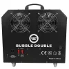 LIGHT4ME BUBBLE DOUBLE - Máquina de pompas de jabón 300W, mando a distancia inalámbrico