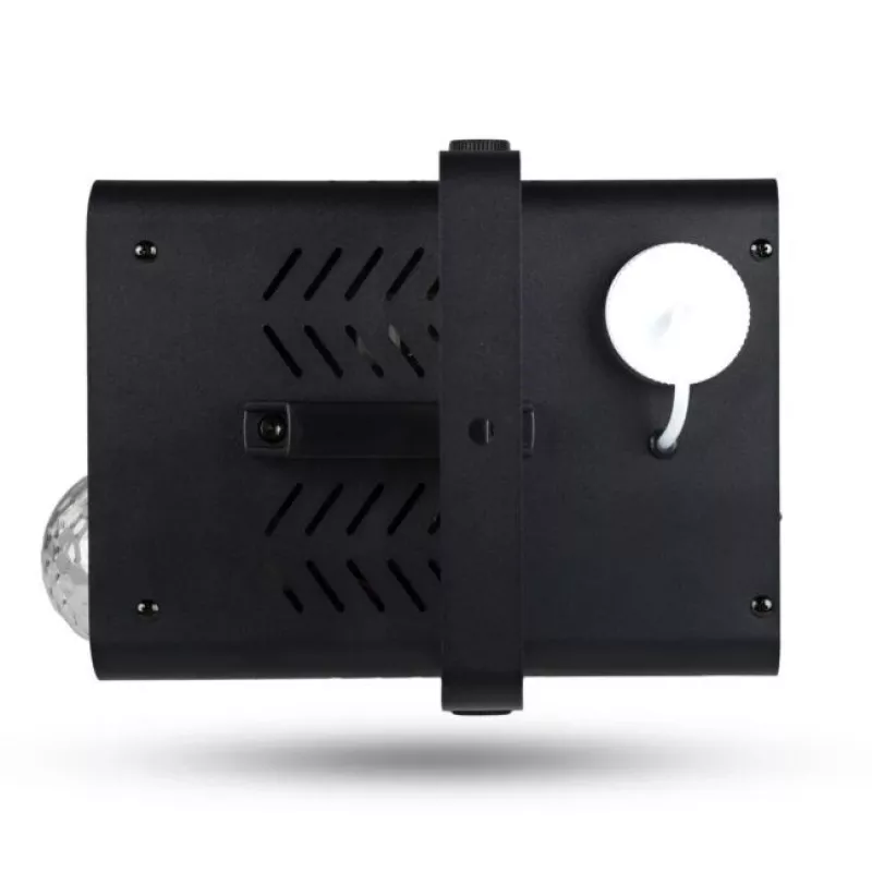 LIGHT4ME FOG 600W LED BALL - Máquina de humo, efecto de iluminación de humo/bola disco, mando a distancia inalámbrico