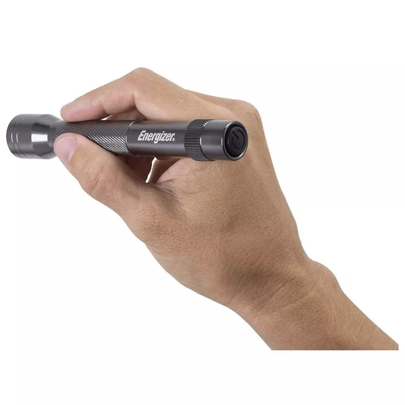 Linterna LED de metal 90 lúmenes plateado