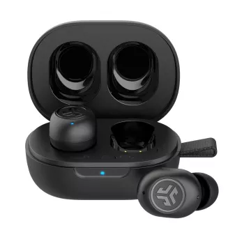 Jlab JBuds Mini Auriculares True Wireless – auriculares inalámbricos Bluetooth in-ear negros, micrófono integrado