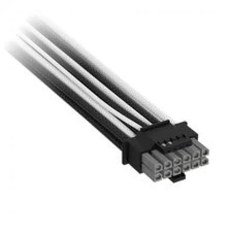 Cable Corsair Premium-Sleeved 12V-2x6 a 12V-2x6, Universal - negro/blanco