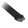 Corsair Cable premium con funda 12V-2x6 a 2x 6+2 pines PCIe, universal – negro