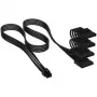 Cable de alimentación SATA 4x con funda premium Corsair, para fuente de alimentación Type-5 - negro
