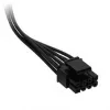 Cable Corsair, Type 4, EPS/ATX12V, 8 pines (4+4), 750 mm, con funda individual - negro