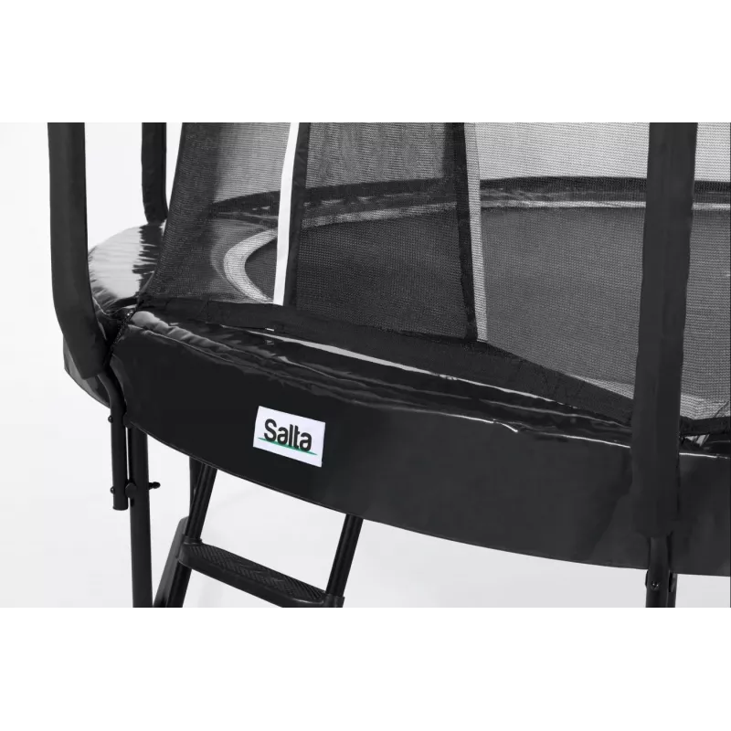 Trampolín Salta First Class redondo 366 cm, trampolín de fitness, negro, modelo 5373A