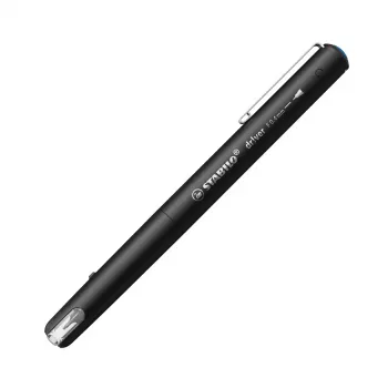 Rotulador fineliner Stabilo dr!ver 1088/41 - tinta azul, grosor de trazo 0,4 mm, cuerpo negro
