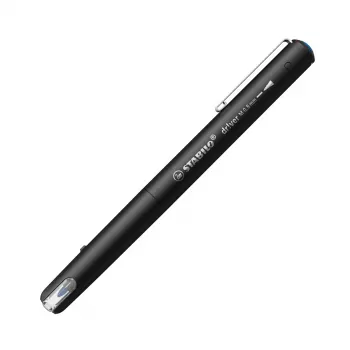 Rotulador fineliner Stabilo dr!ver Medium (0,8 mm) - tinta azul, cuerpo negro