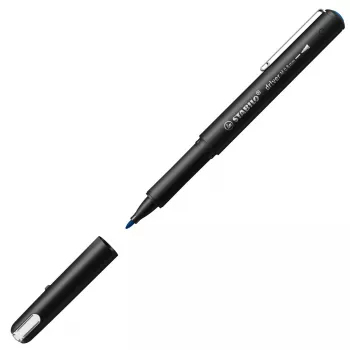 Rotulador fineliner Stabilo dr!ver Medium (0,8 mm) - tinta azul, cuerpo negro