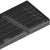 9831 espuma de inserción para 6003 Joker Set 1 (negro/gris, para carro de taller Tool Rebel)
