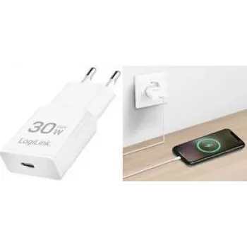 Fuente de alimentación Logilink PA0347 blanca