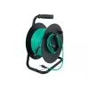Tambor de cable de red Logilink verde CAT 6A S/FTP, 80 m | CQ3080S